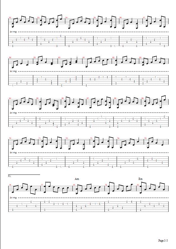 相逢是首歌吉他谱