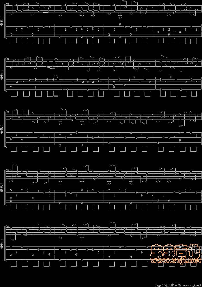 你不知道的事吉他谱