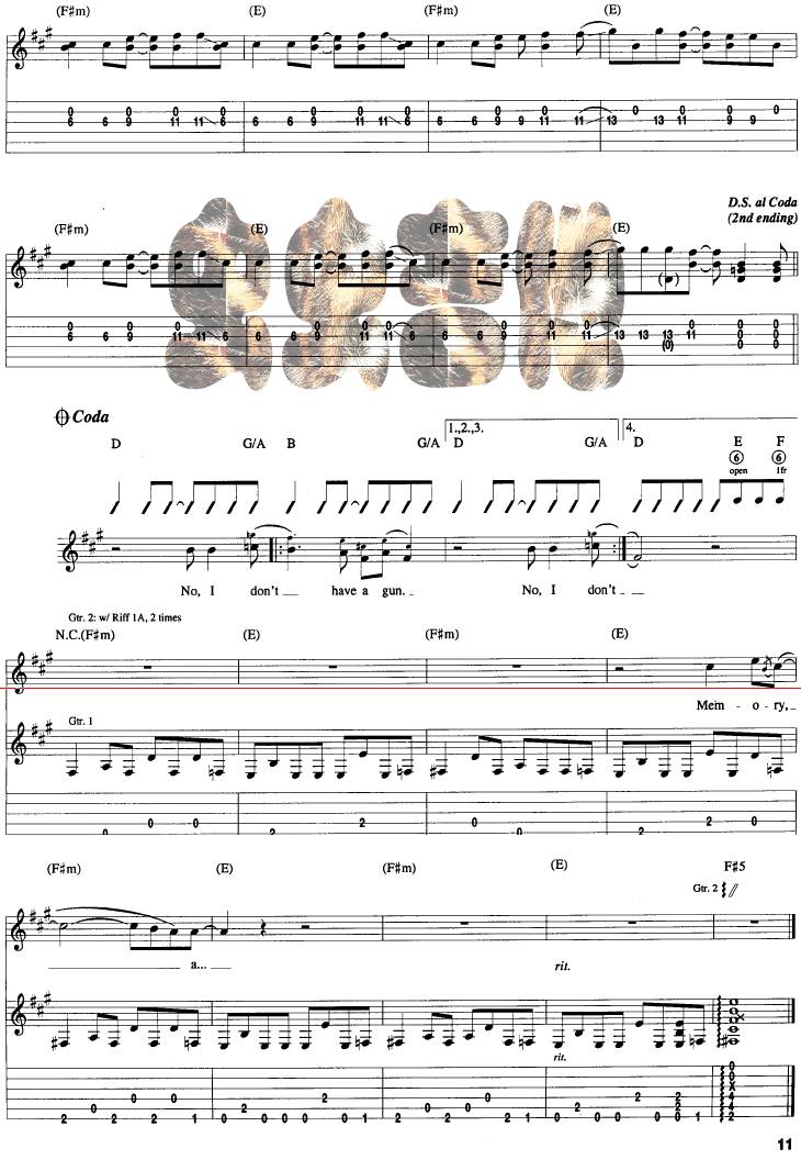 Come As You Are吉他谱 