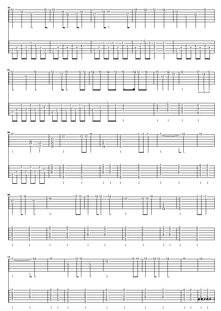 恋爱大过天吉他谱