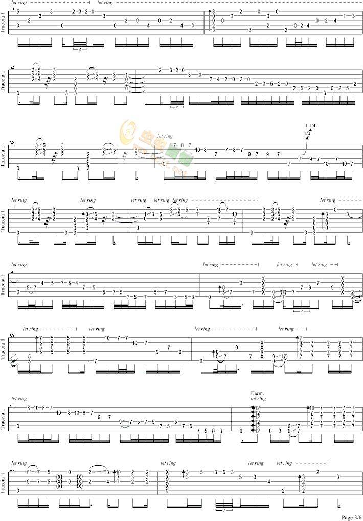 Lunar Eclipse吉他谱