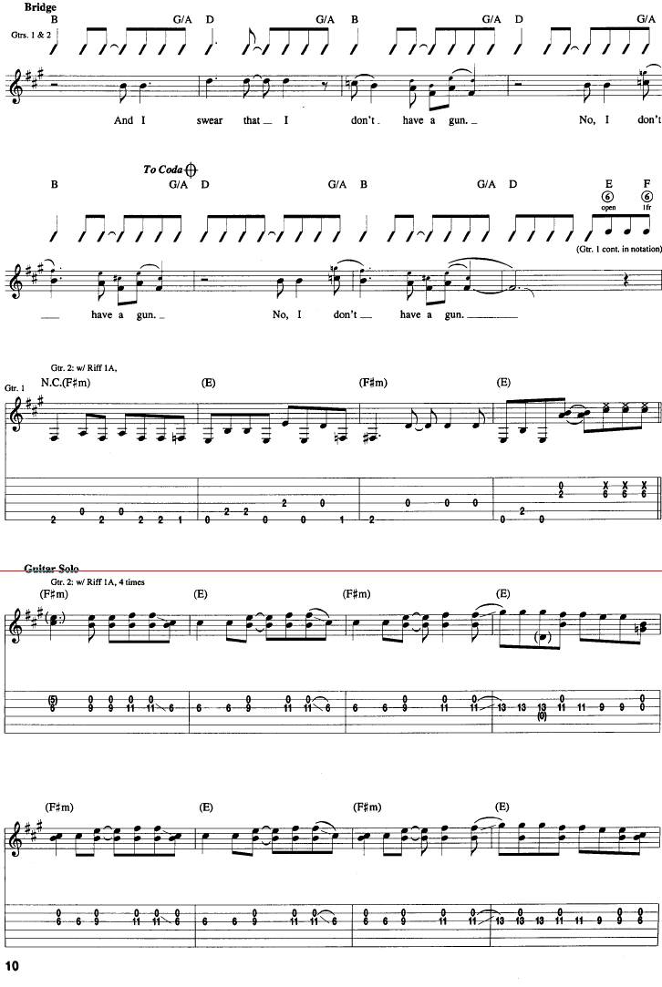 Come As You Are吉他谱