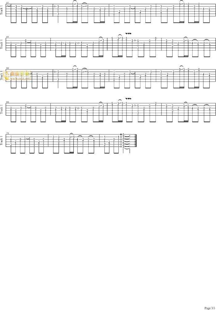 真的好想你吉他谱 
