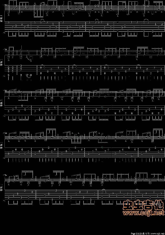 乡间的小路吉他谱