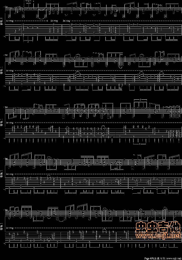 Hotel California-加州旅馆(指弹版)吉他谱 