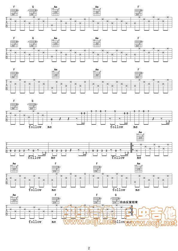 Ending Song吉他谱 