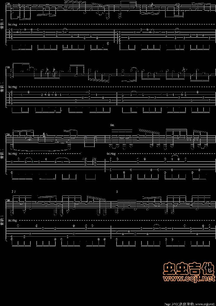 加州旅馆吉他谱