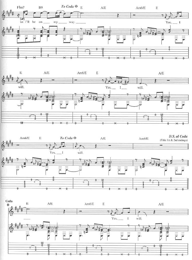 Lonely Stranger吉他谱 