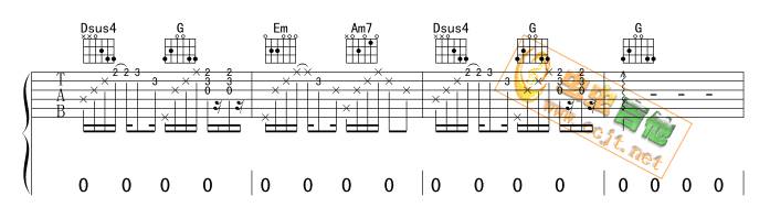 不得不爱吉他谱 