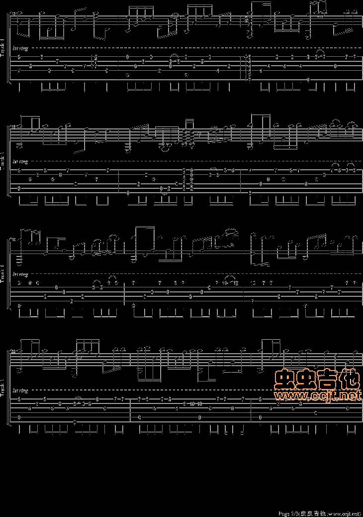 千千閦歌吉他谱