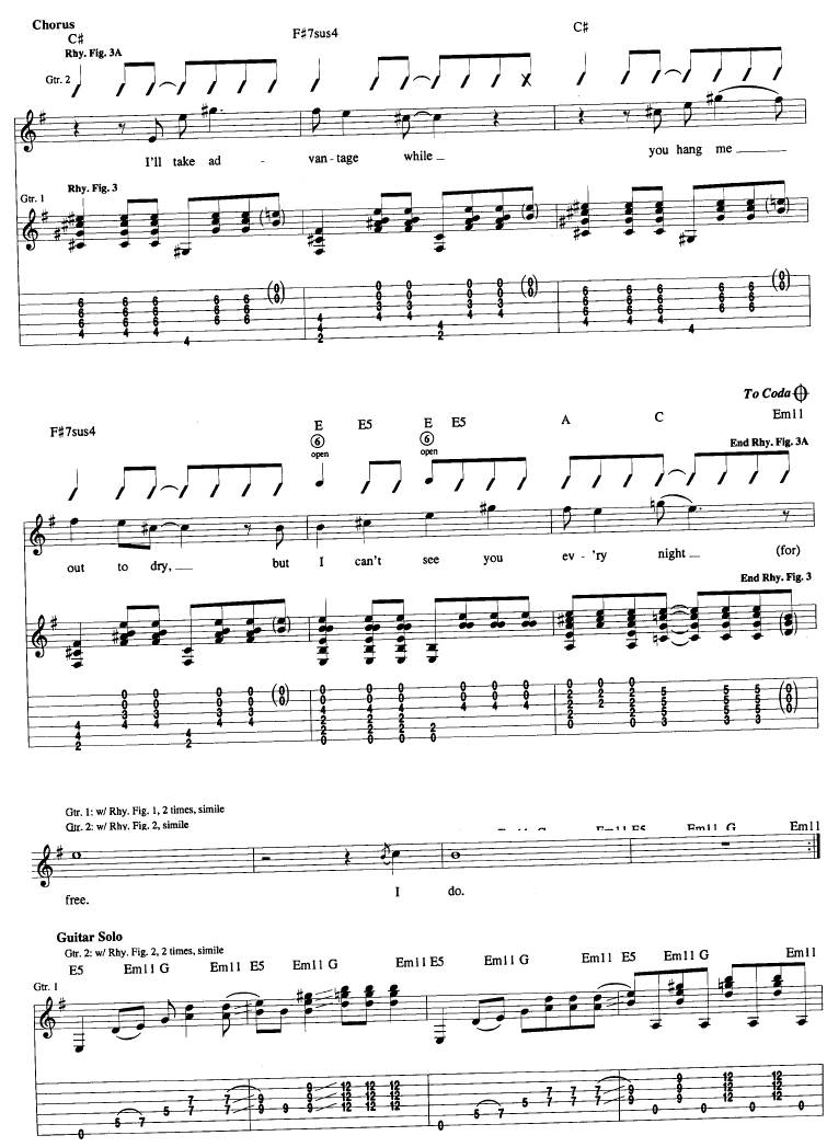 About a girl吉他谱