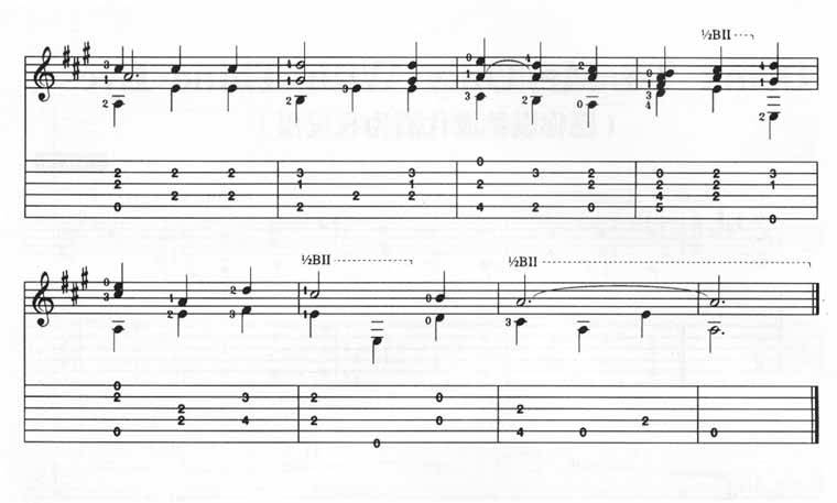 新回心转意吉他谱 