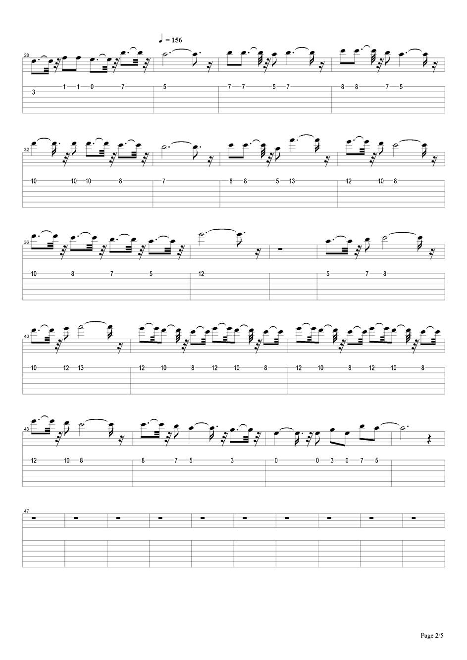 超人主题曲吉他谱