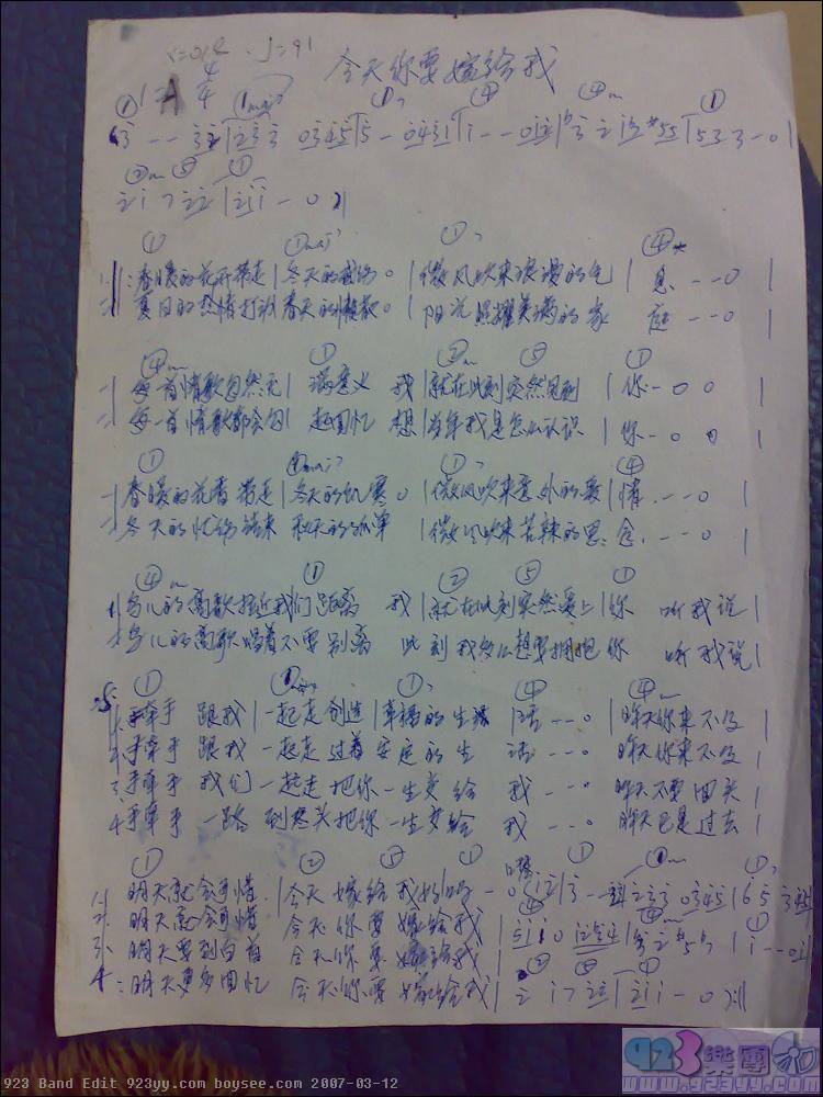 陶喆-今天你要嫁给我吉他谱 