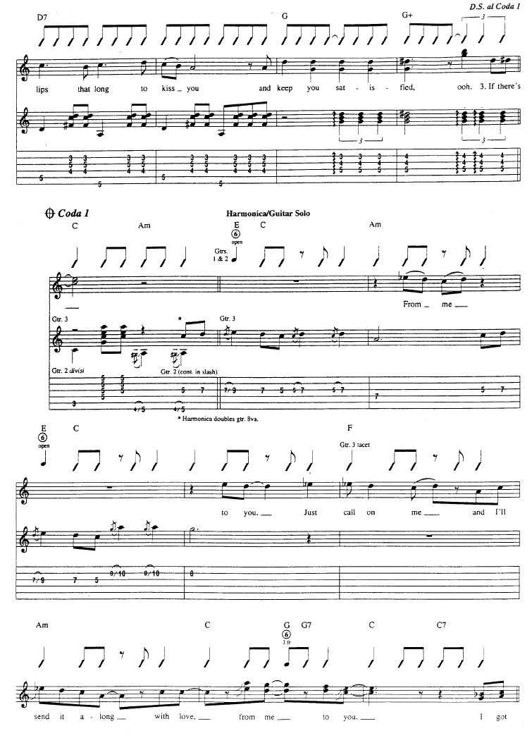 From Me To you吉他谱 