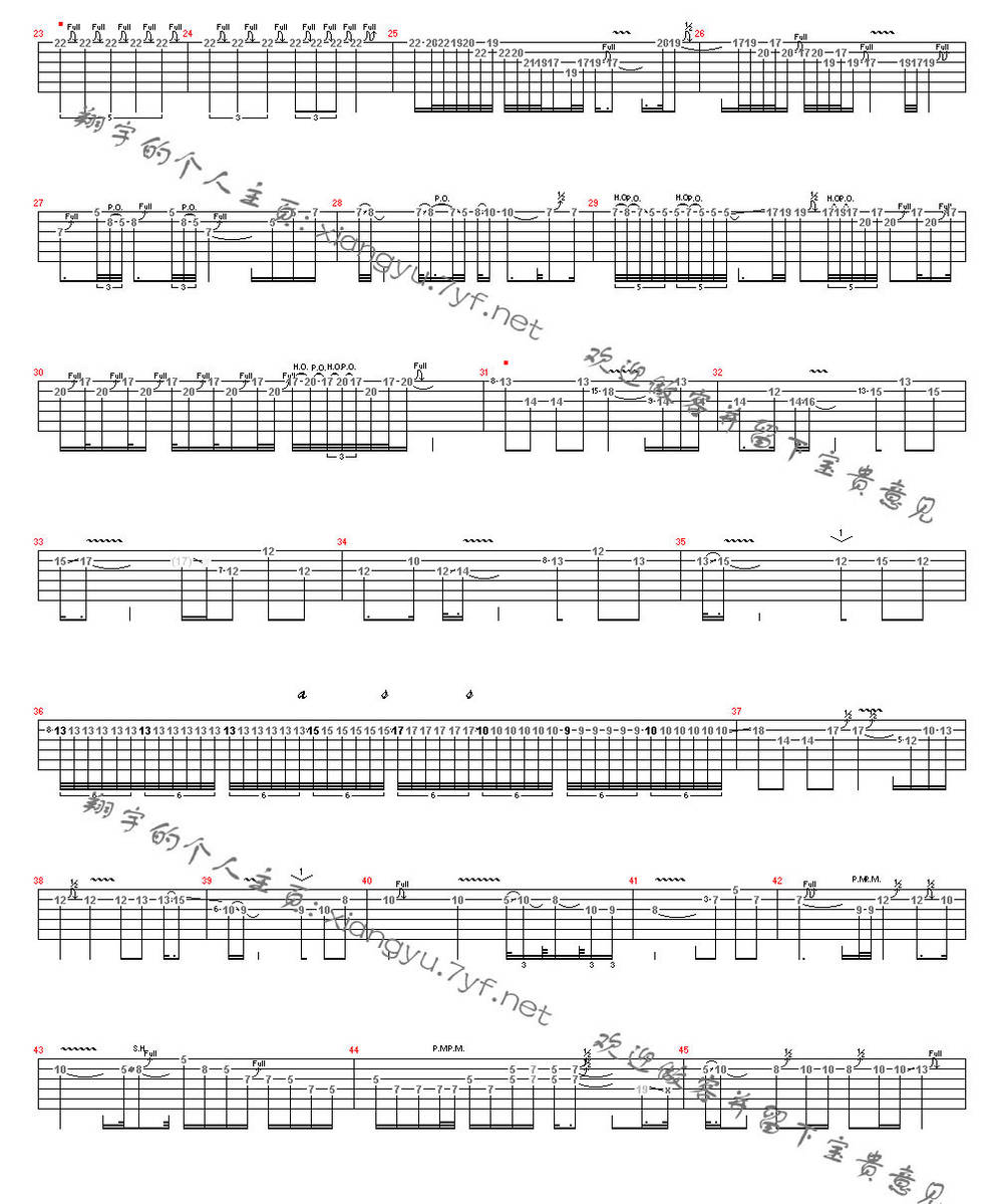 温暖家乡吉他谱 