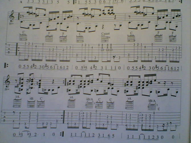 超级玛丽(卢家宏版本)吉他谱