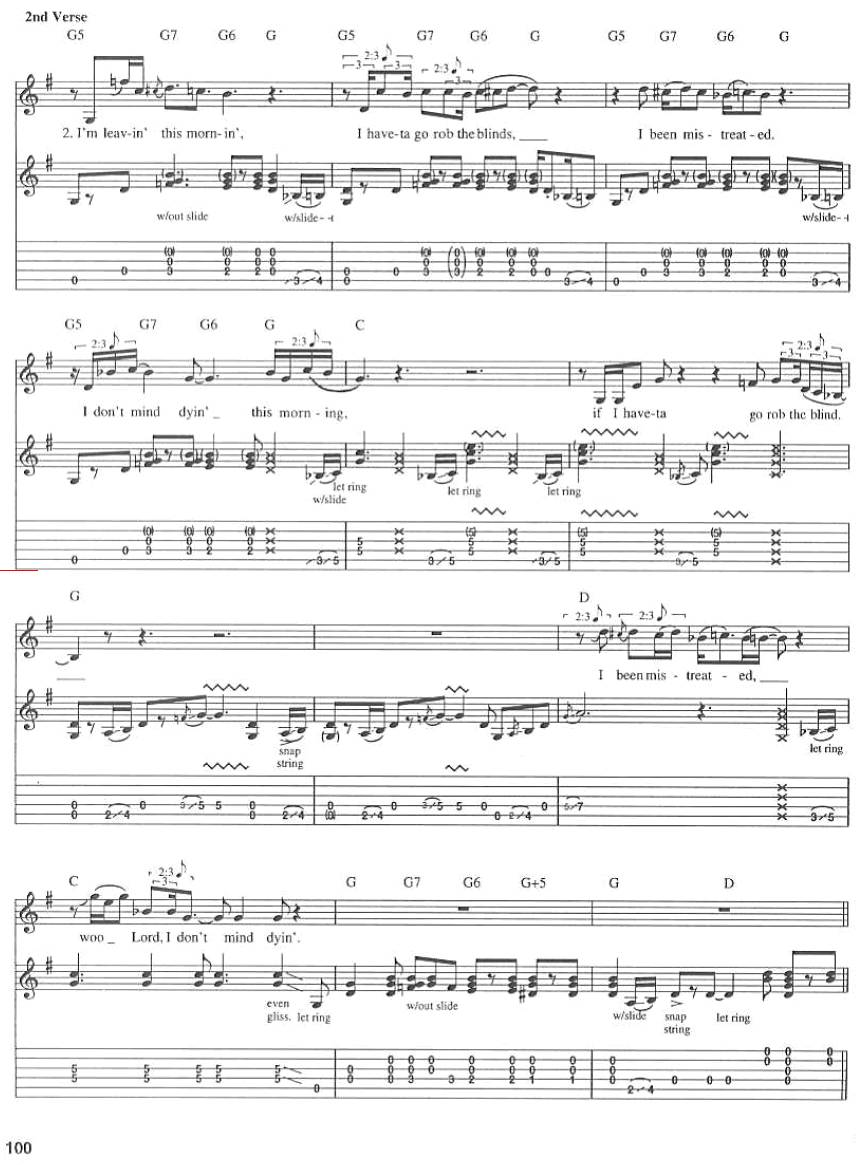 Walkin Blues吉他谱 