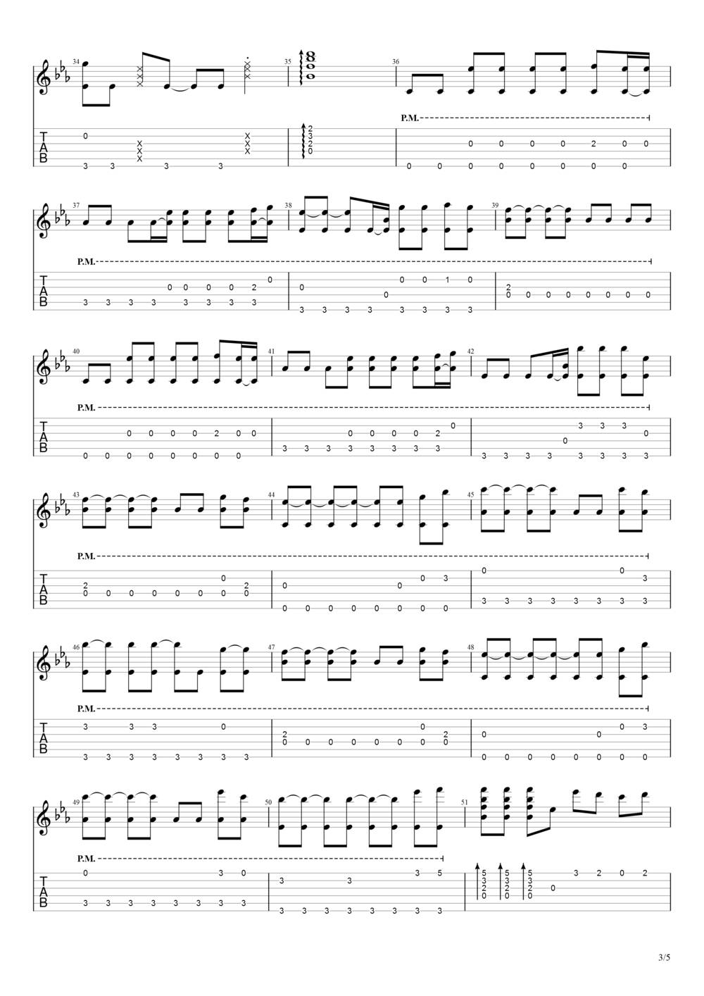 你的答案吉他谱_指弹G调原版