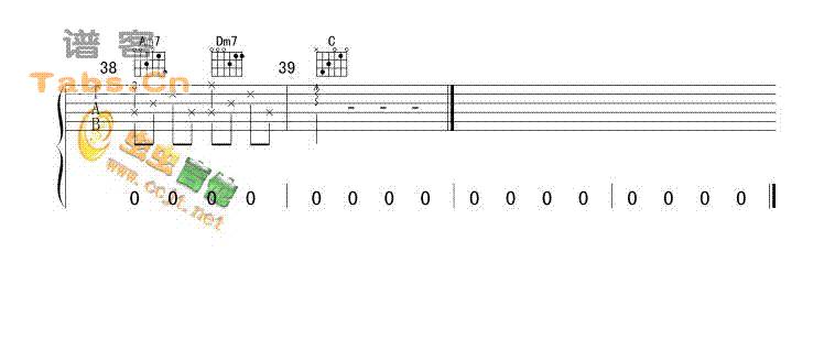 彩虹-（猫猫仔完美版） 	吉他谱 