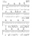 看透爱情看透你吉他谱 冷漠 六线谱 高清图片谱